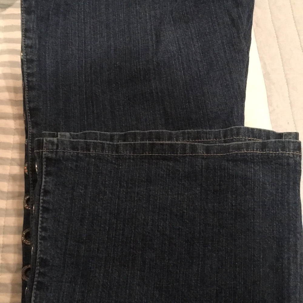 Ethyl Jeans 10 Classic bling detail boot cut - Picture 5 of 6